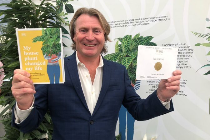 David Domoney gold medal chelsea houseplants