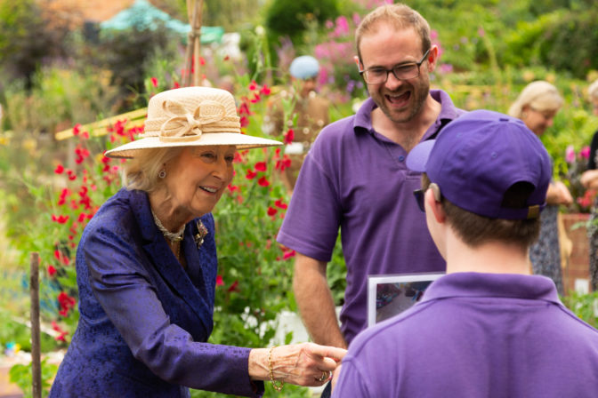 Princess Alexandra at Thrive