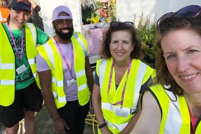 Zinny Jason Julie Bethan chelsea flower show edited