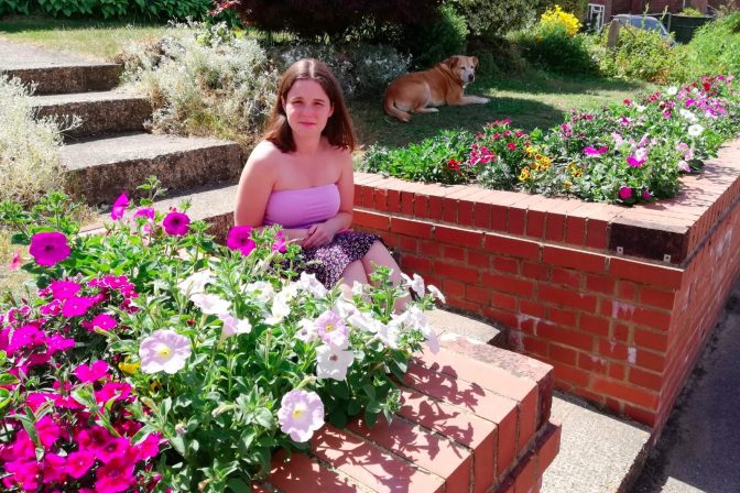 Katy T finished beds