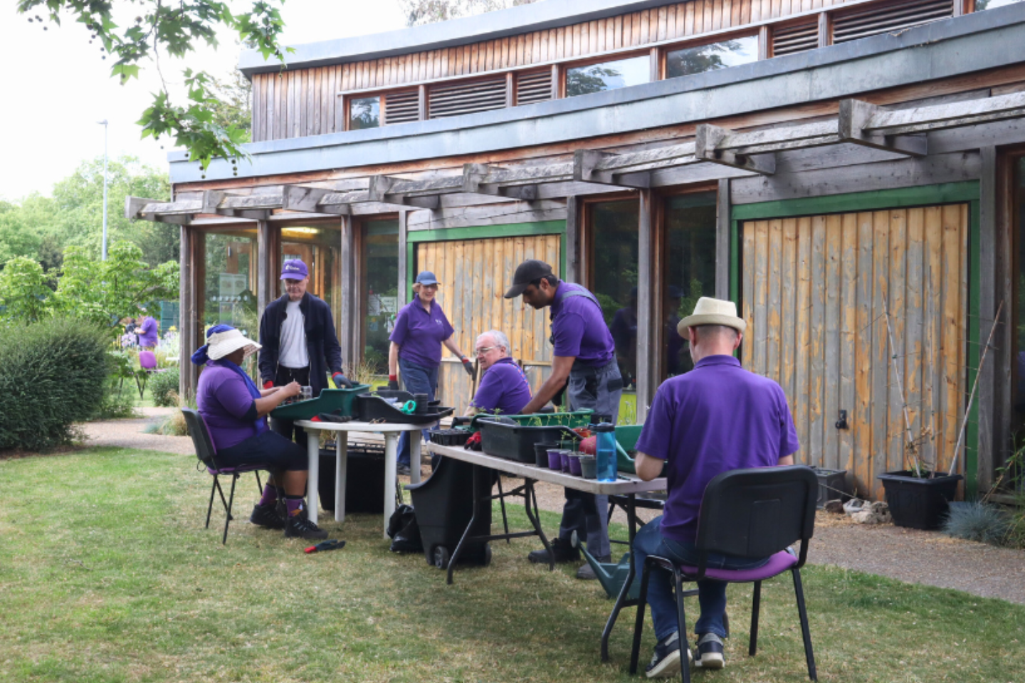 London Life Changers Programme Client Gardeners 1