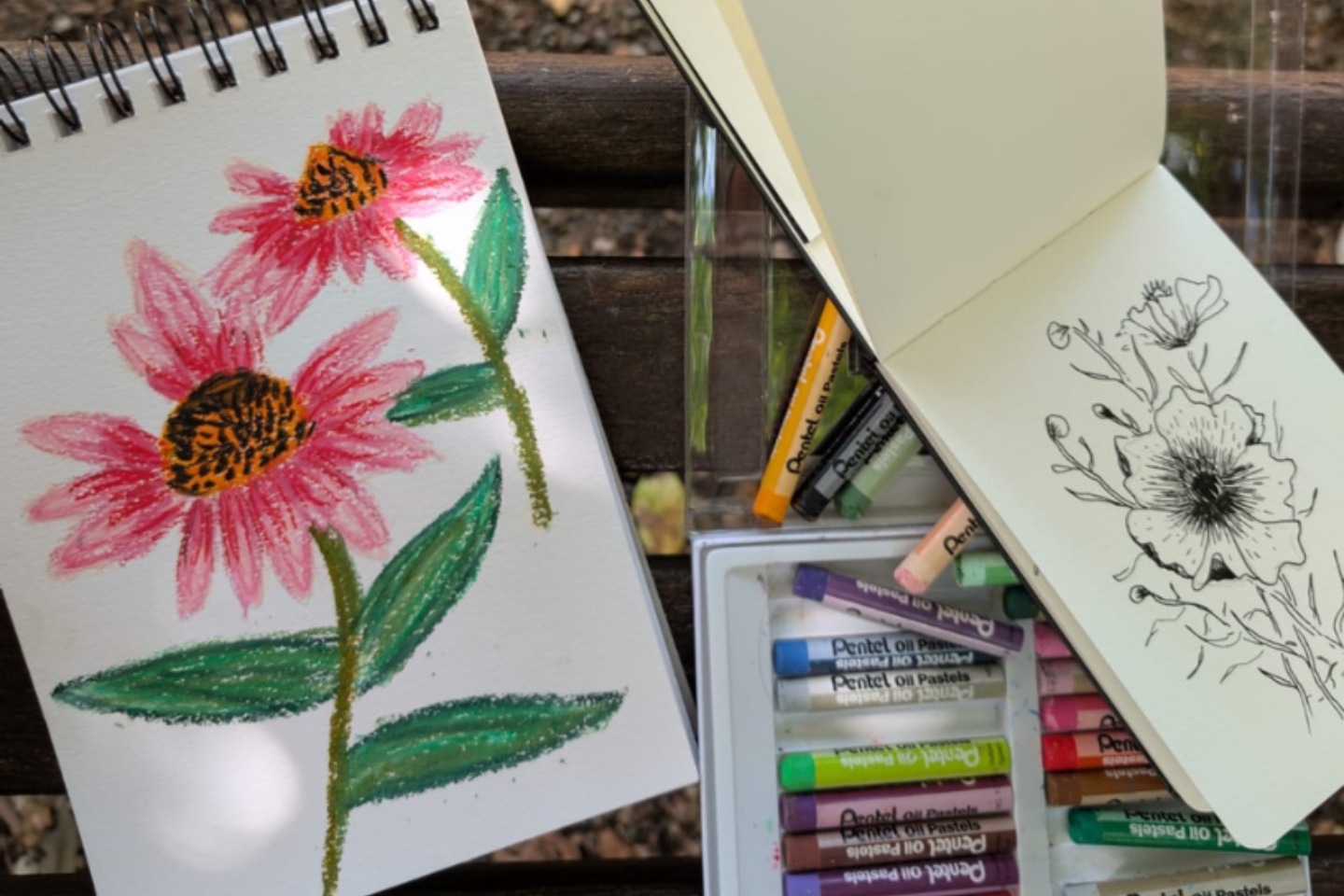 Summer Wellbeing Calendar Floral Art KP JC