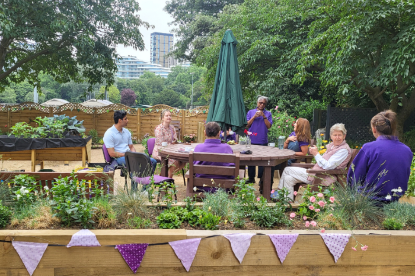 Thrive London Sanctuary Garden Group