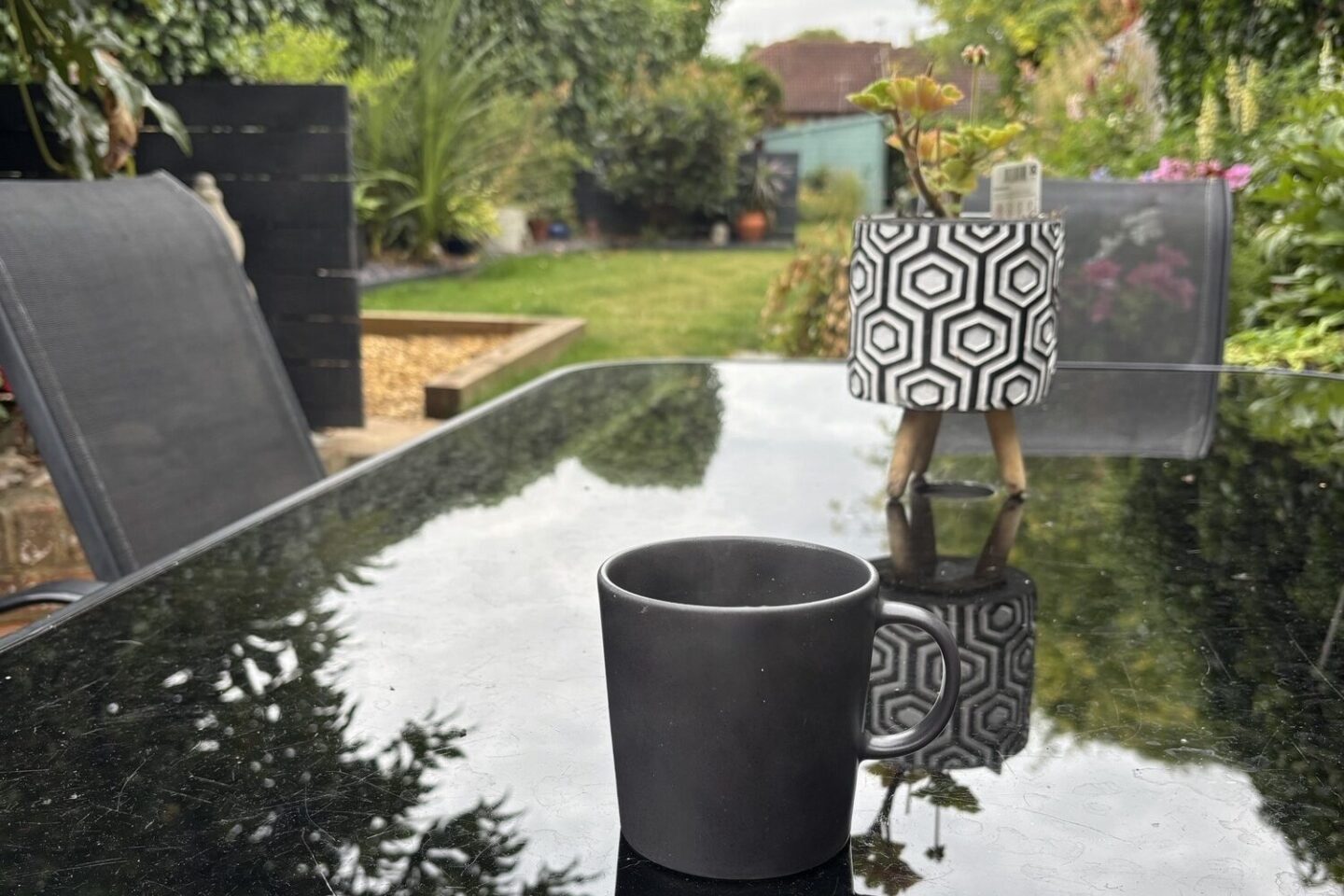 A relaxing start to the day. Photo credit - Thrive member