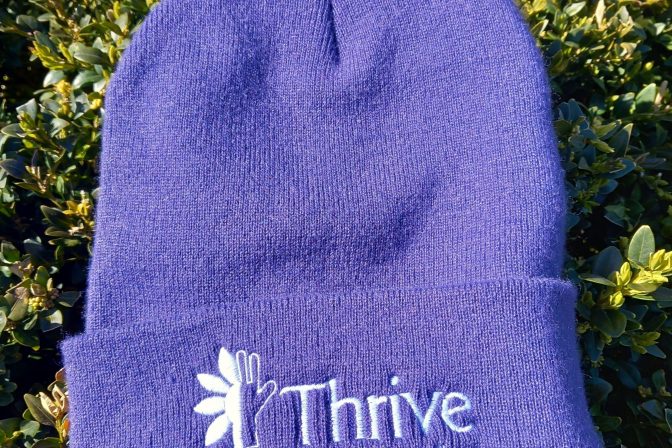 Thrive beanie hat